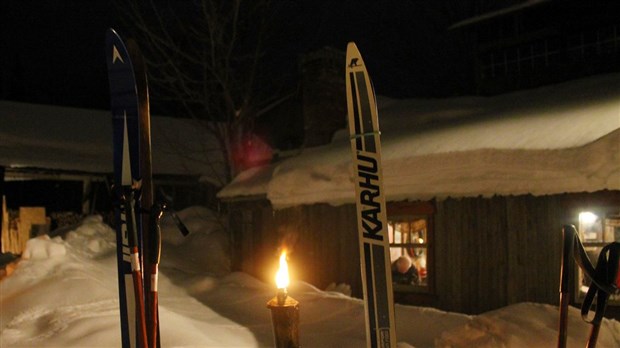 Les températures douces forcent l’annulation du ski de fond aux flambeaux à Saint-Georges