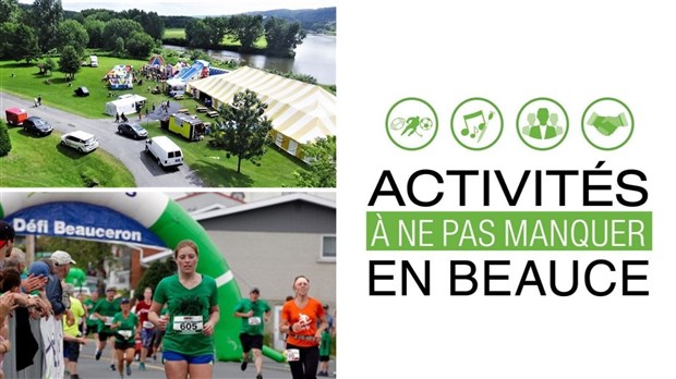 Quoi faire en Beauce la fin de semaine du 14 au 16 juin ? 