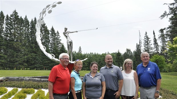 Inauguration de « La Trajectoire » au Club de golf de St-Georges