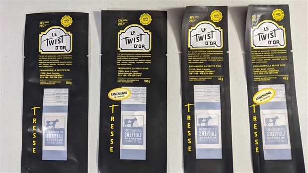 Avis de ne pas consommer du fromage « Twist d'Or- tresse» de la Fromagerie Pépite d’Or