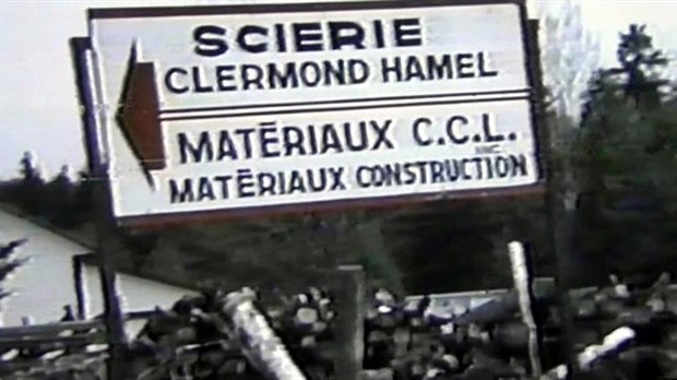 Normand DeLessard présente la Scierie Clermond Hamel  en 1989