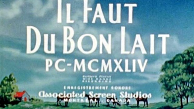  Normand DeLessard présente un documentaire sur la production du lait en 1948