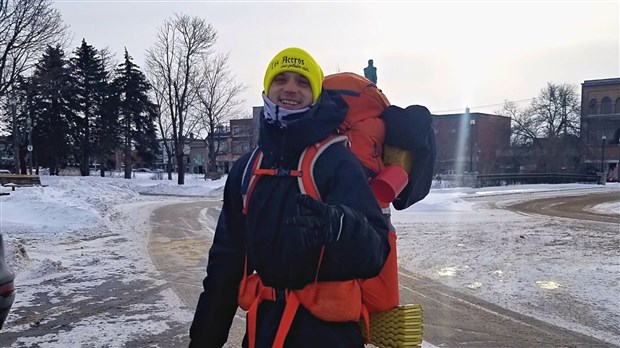 Gopal Ducharme en est à la moitié de son parcours