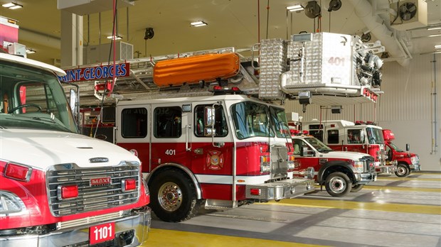 «Portes ouvertes» aujourd'hui à la caserne incendie de Saint-Georges