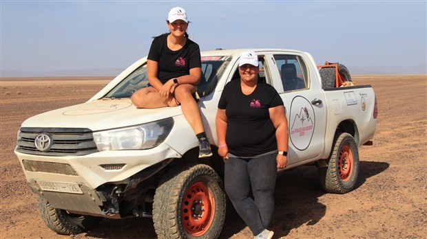 Trophée Rose des sables: une «expérience de vie» pour Patricia Veilleux et Caroline Quirion-Boulet