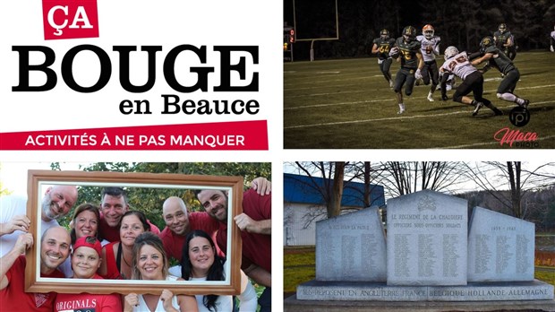 Quoi faire en Beauce du 4 au 6 novembre?