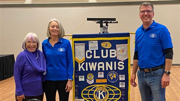 Une nouvelle présidente au Club Kiwanis de Sainte-Marie