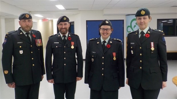 Graduation au Corps de cadets de Sainte-Marie 