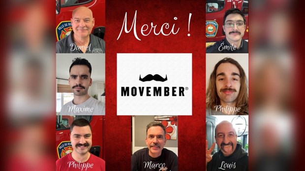 Des pompiers de la Beauce unis pour la cause