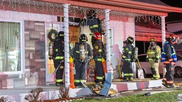 Feu dans une résidence de la 127e rue