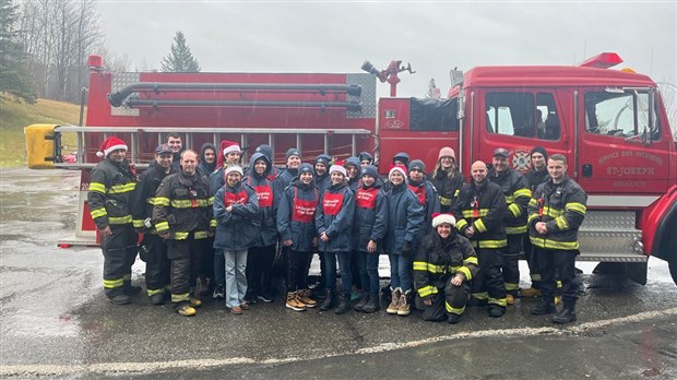 Les cadets de l’Escadron 881 de Saint-Joseph-de-Beauce s'impliquent