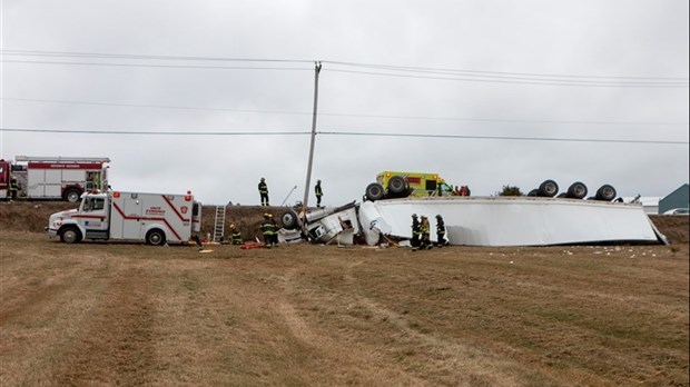 Accident à Saint-Frédéric: l'identité de la victime confirmée par la SQ