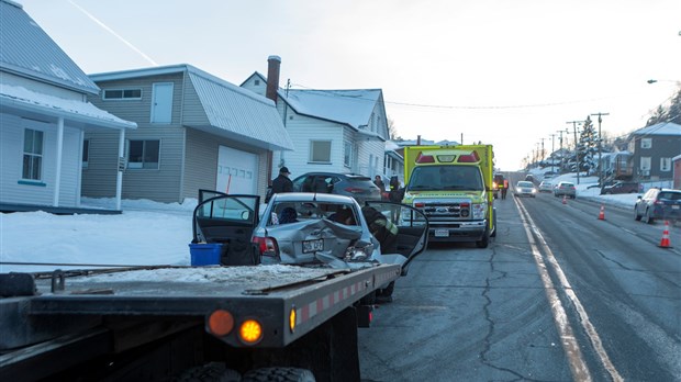 Deux accidents coup sur coup à Beauceville