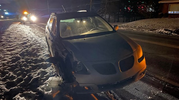 Un accident sur la 173 à Saint-Joseph-de-Beauce