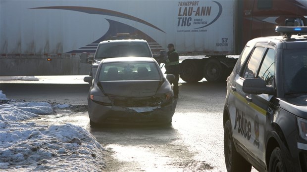 Une collision fait un blessé mineur à Saint-Georges