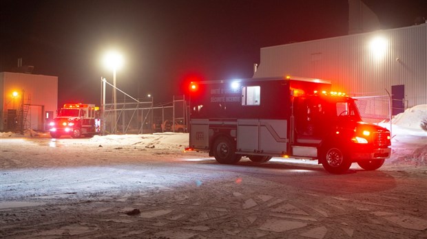 Deux interventions incendie en une soirée à l'entreprise Maax