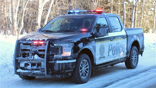 Une semaine occupée pour les policiers de la Nouvelle-Beauce