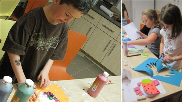 Ateliers en art pour les jeunes au Moulin La Lorraine