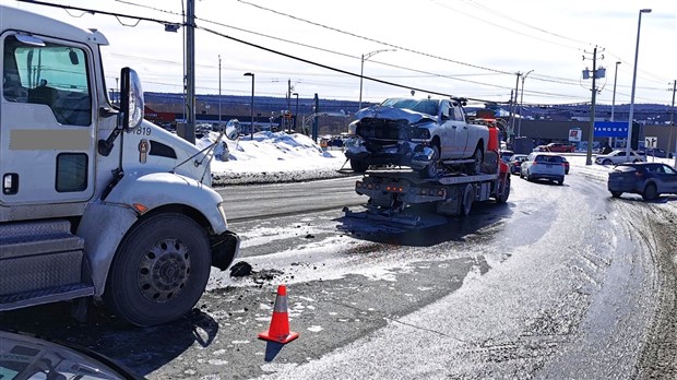 Accident à Saint-Georges: un blessé mineur