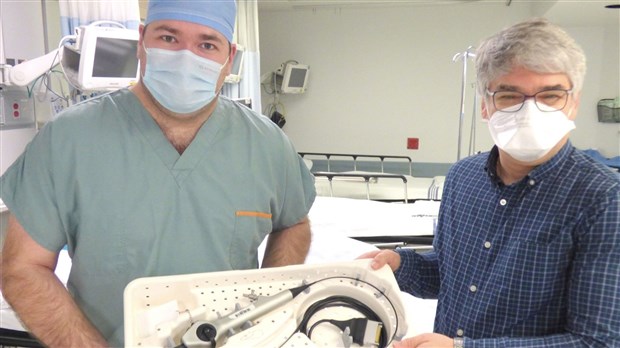 Un nouvel uréthéroscope à l'hôpital de Saint-Georges