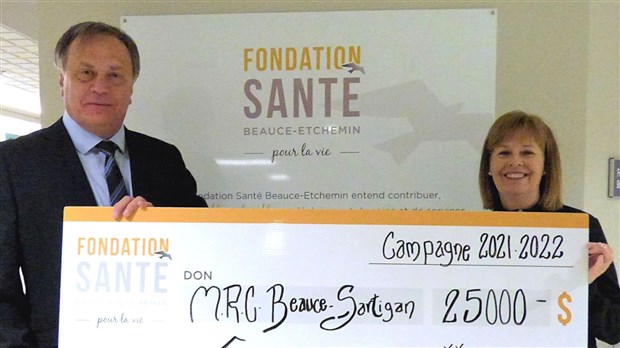 La MRC Beauce-Sartigan verse 25 000 $ à la Fondation Santé Beauce-Etchemin