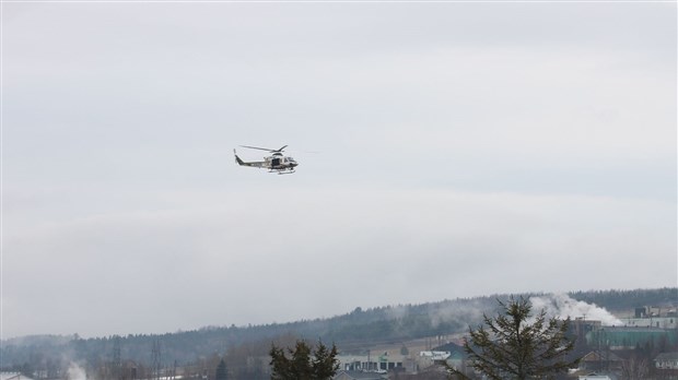 La Sûreté du Québec est présentement en opération à Beauceville