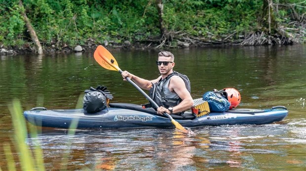 Descente en kayak: Gopal Ducharme est arrivé à Saint-Martin