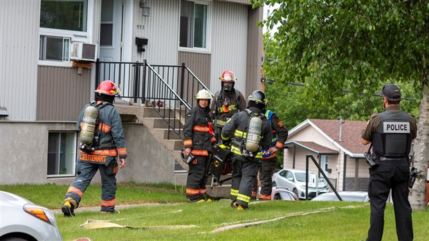 Saint-Georges: feu de cuisson dans un logement