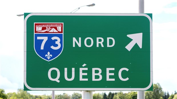Fermeture complète de l’autoroute 73 en direction Nord