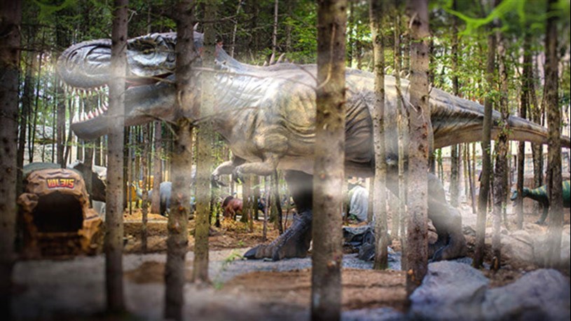 Parc de dinosaures près de Québec - Woodooliparc