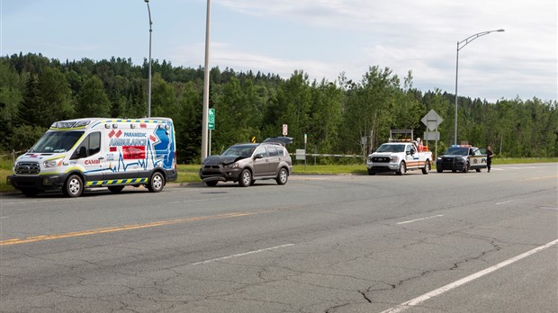 Deux voitures impliquées dans un accident à Beauceville