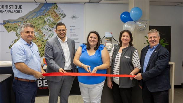 Un bureau d’information touristique de la Beauce à Saint-Georges