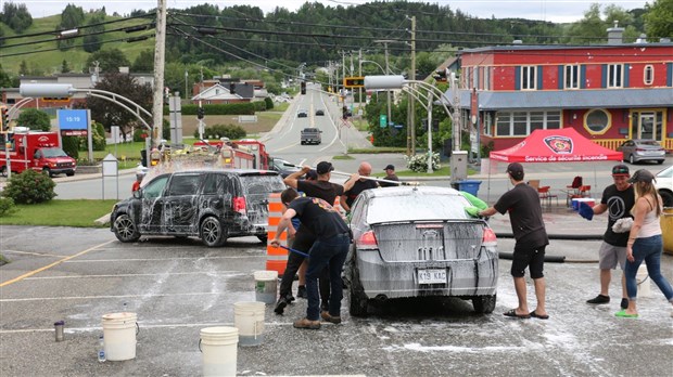 Le 20e lave-O-thon des pompiers de Vallée-Jonction se tiendra samedi