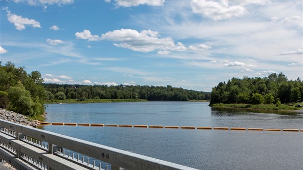 Abaissement du niveau de la rivière Chaudière