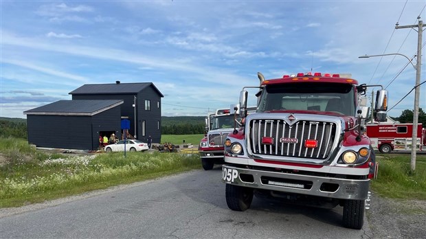 Un incendie dans un garage résidentiel de Saint-Séverin