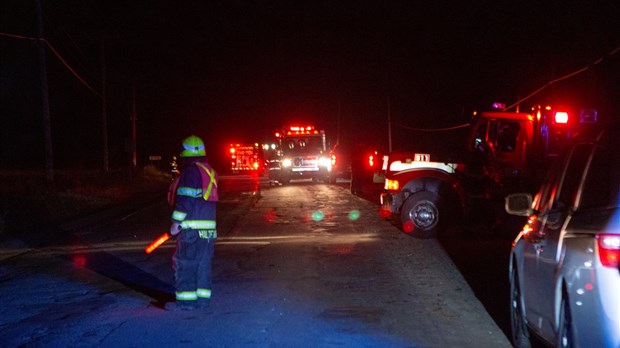 Deux faits divers survenus hier soir en Beauce