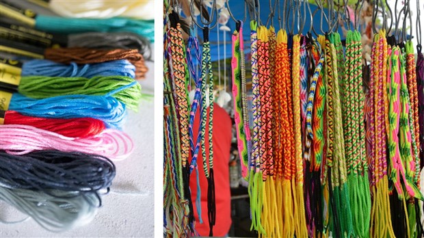 Création de bracelets brésiliens avec le Cercle de Fermières Saint-Georges