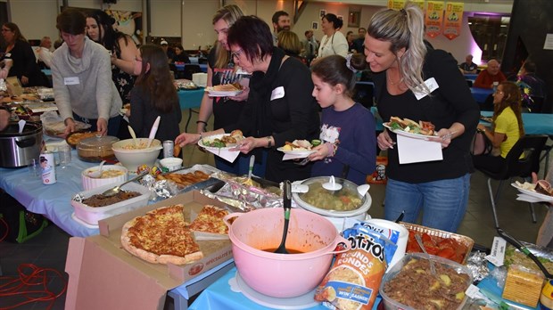 Le repas-partage de la nouvelle année du CJE Beauce-Sud est de retour