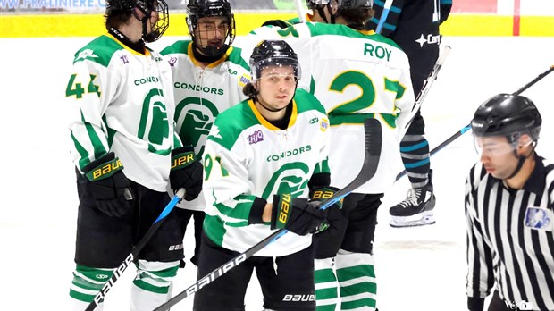 Condors hockey: victoire de 4 à 2 face à Gatineau