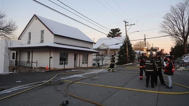 Saint-Georges: intervention des pompiers sur un incendie suspect 