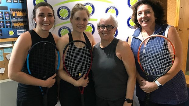 Résultats du tournoi double de Tennis Beauce