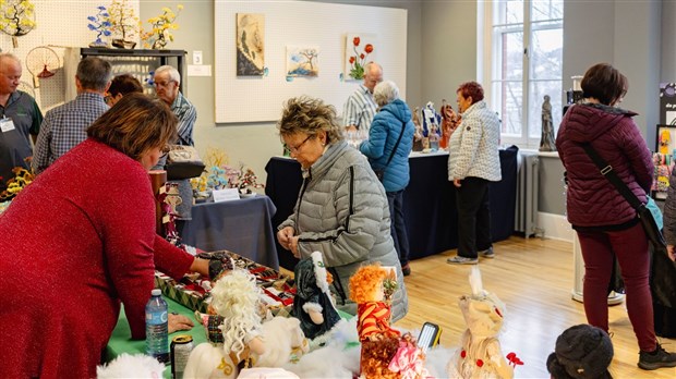 Plus de 2 700 visiteurs au 37e Salon des Artistes et Artisans de Beauce