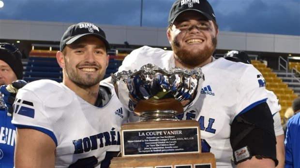 Deux Beaucerons parmi les champions de la Coupe Vanier