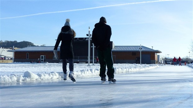 Ouverture du sentier glacé aujourd'hui