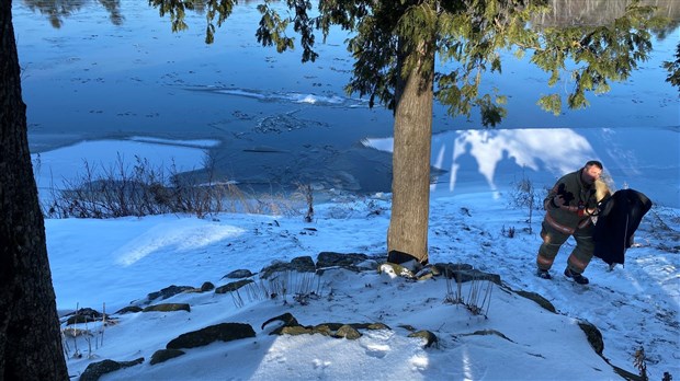 Un sauvetage avec une fin heureuse à Saint-Bernard