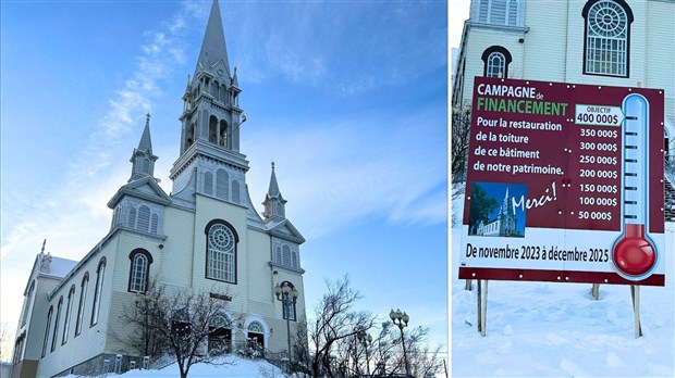 Une campagne de financement pour la réfection de la toiture de l'église de Saint-Prosper