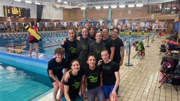 Une belle fin d'année pour le Club de Natation Régional de Beauce