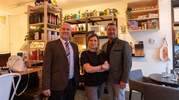 Un café-boutique ouvre sur la 1re Avenue à Saint-Georges