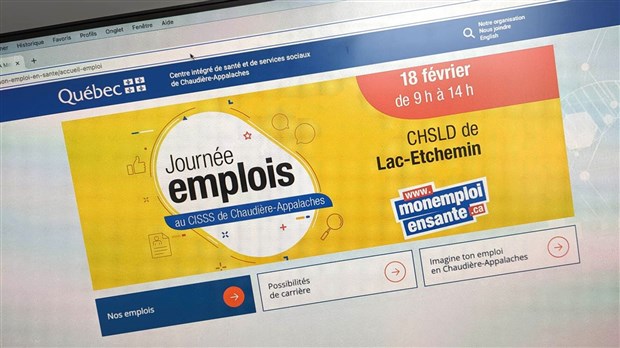 Le CISSS de Chaudière-Appalaches présente la Journée emplois