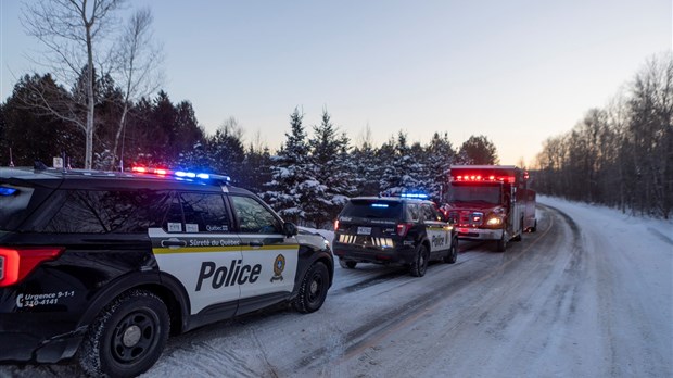 Un grave accident de motoneige à Tring-Jonction